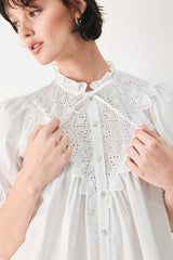 SWEET NOTE MOMENT WOVEN TOP - Flying Tomato - Flyclothing LLC