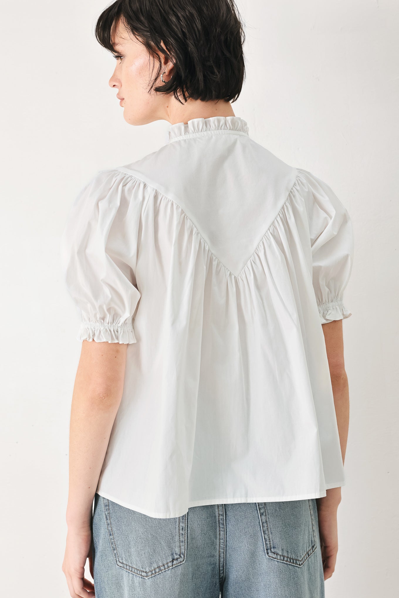 SWEET NOTE MOMENT WOVEN TOP - Flying Tomato - Flyclothing LLC