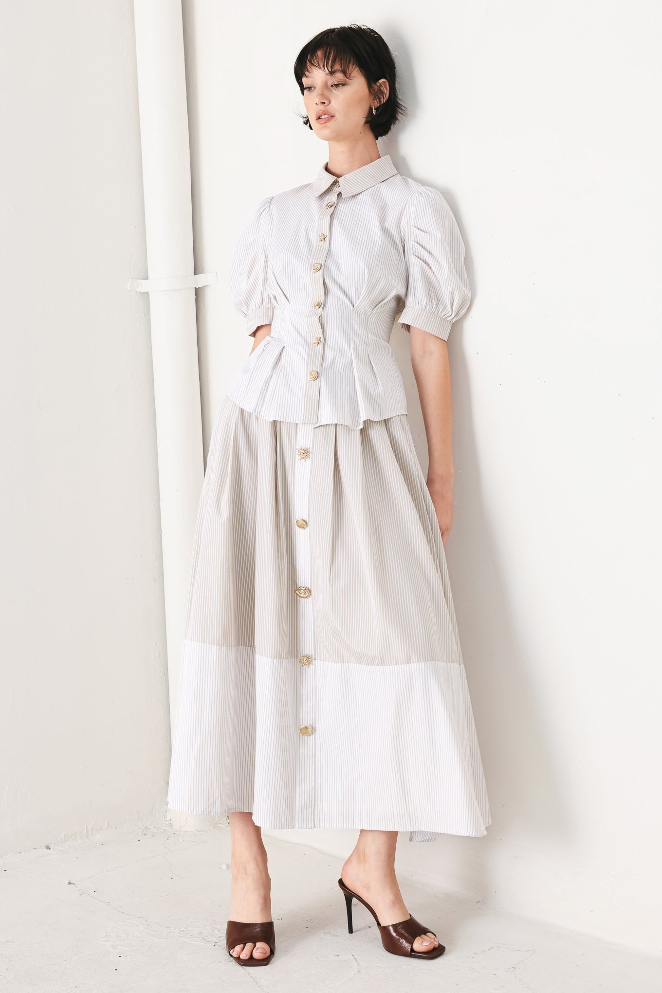 COASTAL LIGHT WOVEN TOP - Flying Tomato - Flyclothing LLC