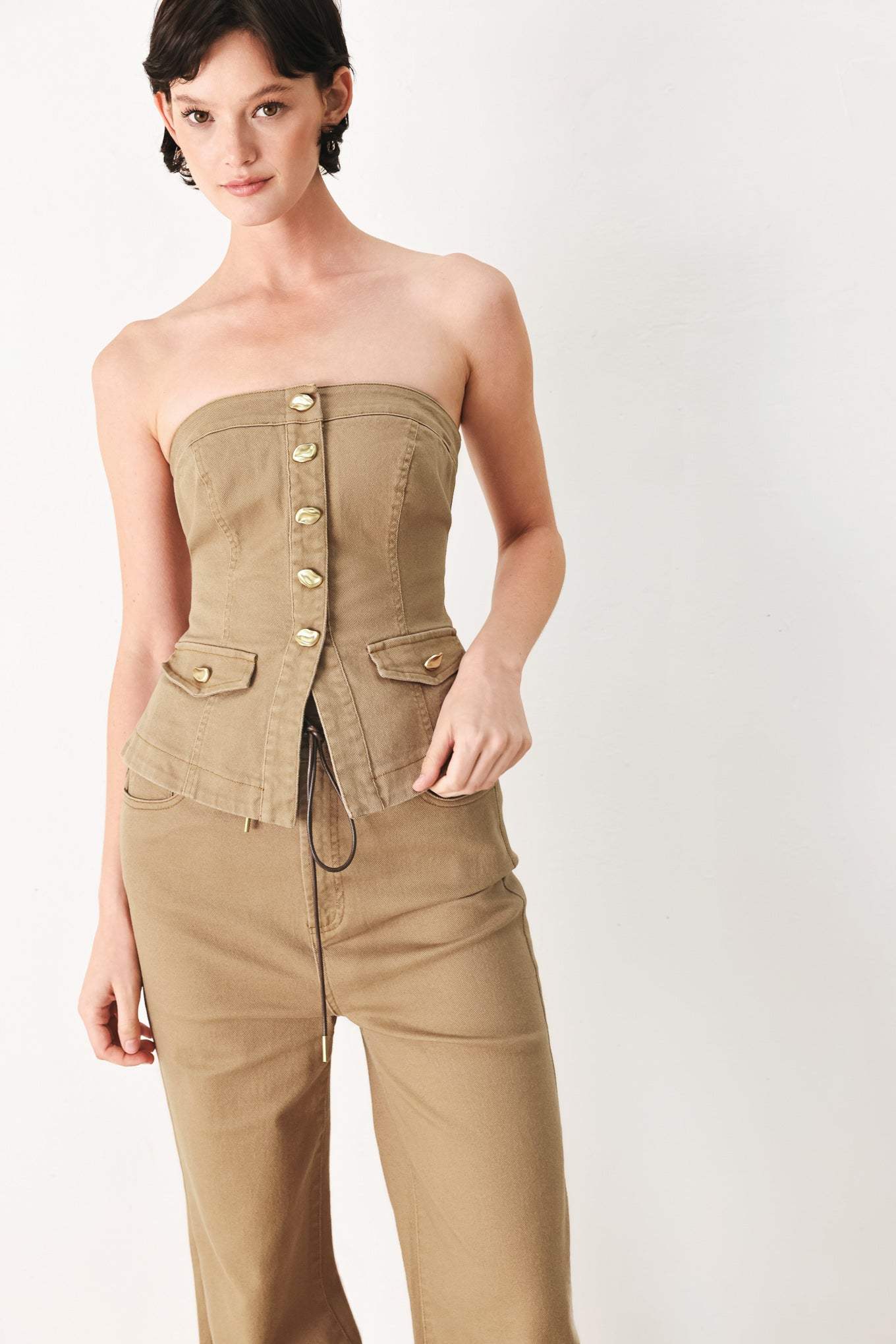 SAHARA SOUL WOVEN TUBE TOP - Flying Tomato - Flyclothing LLC