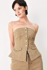 SAHARA SOUL WOVEN TUBE TOP - Flying Tomato - Flyclothing LLC