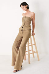 SAHARA SOUL WOVEN TUBE TOP - Flying Tomato - Flyclothing LLC