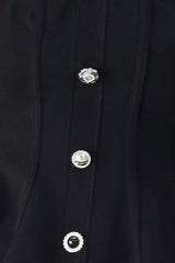 BLACK TIE PALAZZO KNIT TUBE TOP - Flying Tomato - Flyclothing LLC
