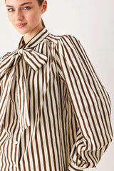 CANDYLINE POET WOVEN TOP - Flying Tomato - Flyclothing LLC