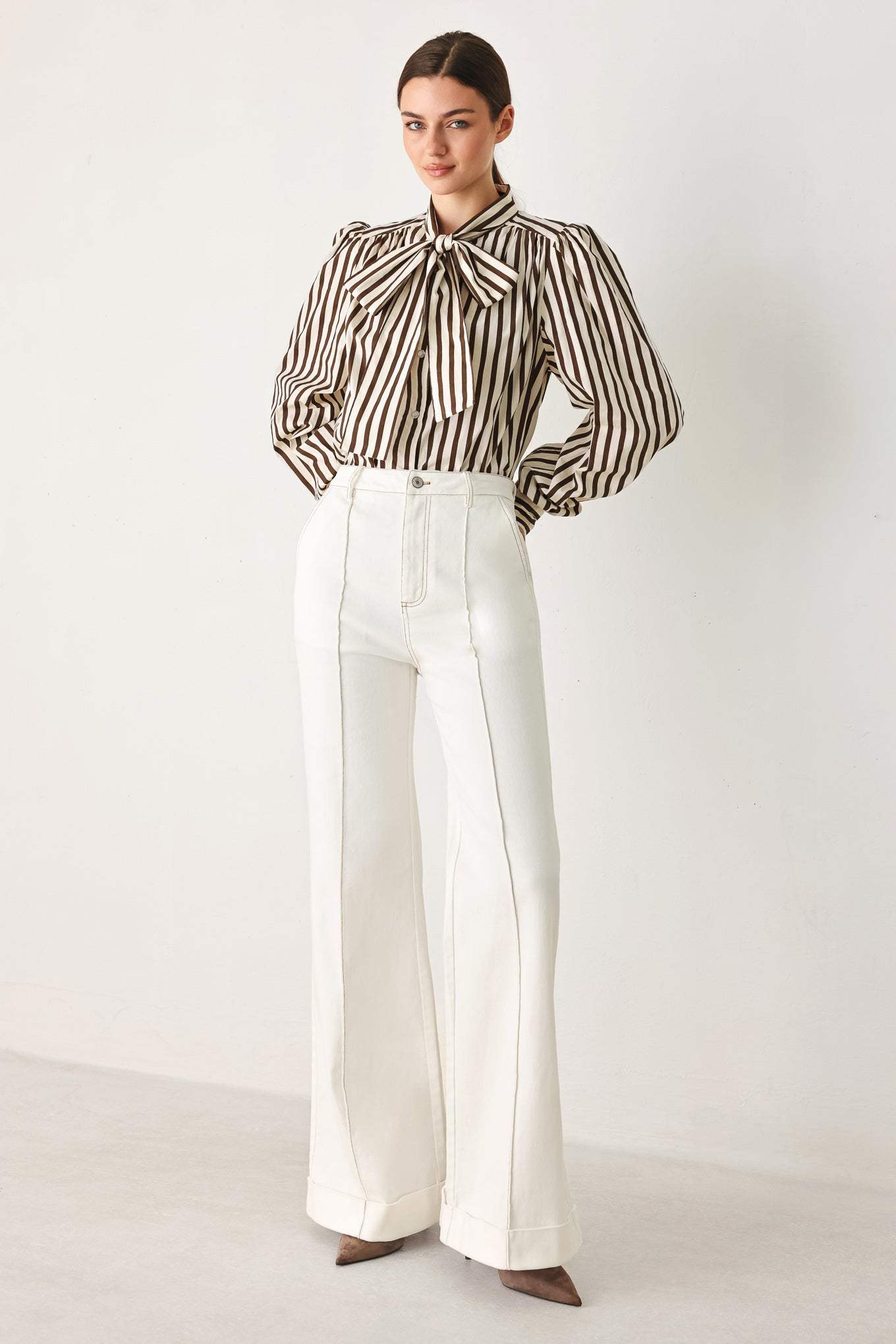 CANDYLINE POET WOVEN TOP