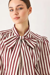 CANDYLINE POET WOVEN TOP - Flying Tomato - Flyclothing LLC