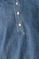 INDIGO COMFORT LINE DENIM TOP