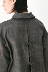 OFF THE CLOCK PLAID BUTTON DOWN TOP - Flying Tomato - Flyclothing LLC