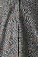 OFF THE CLOCK PLAID BUTTON DOWN TOP - Flying Tomato - Flyclothing LLC