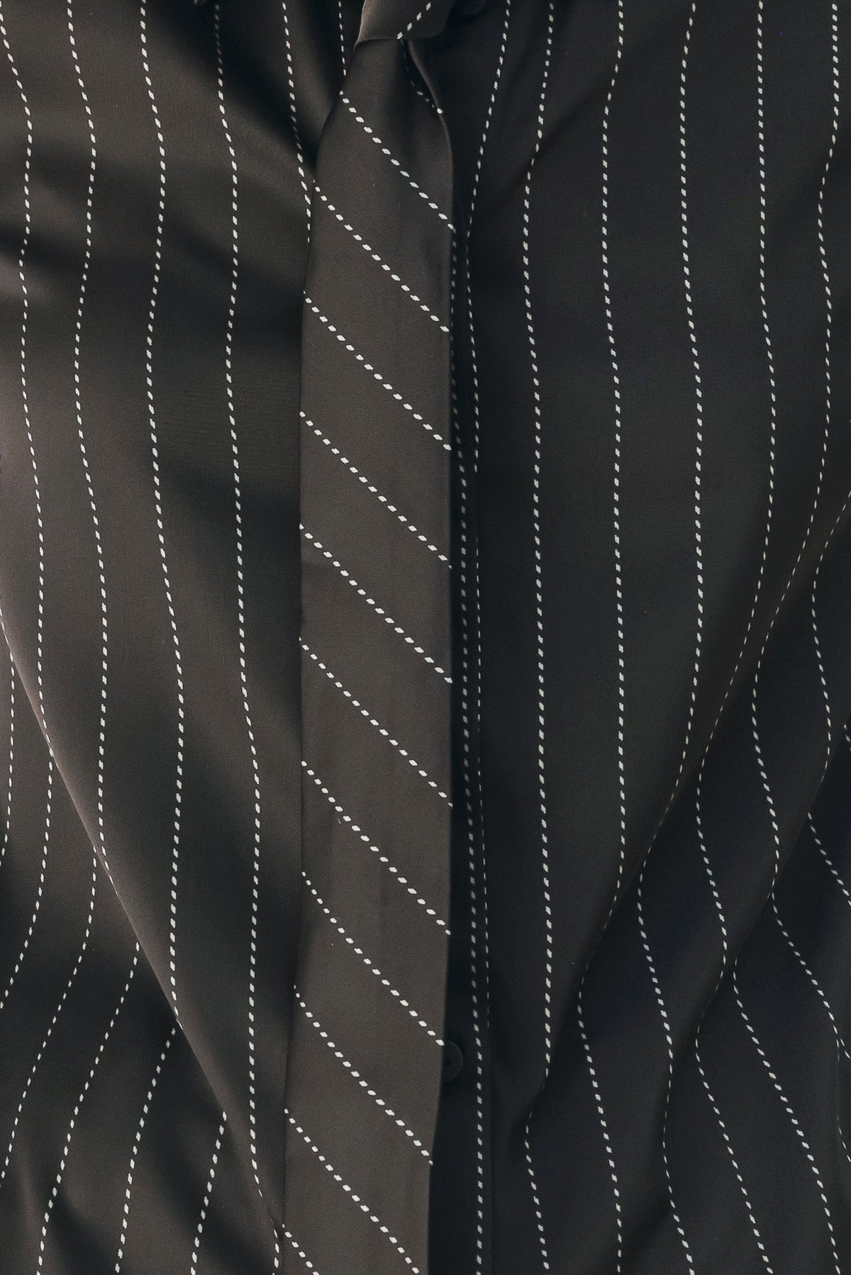 CITY AFTER DARK TIE FRONT STRIPED TOP - Flying Tomato - Flyclothing LLC