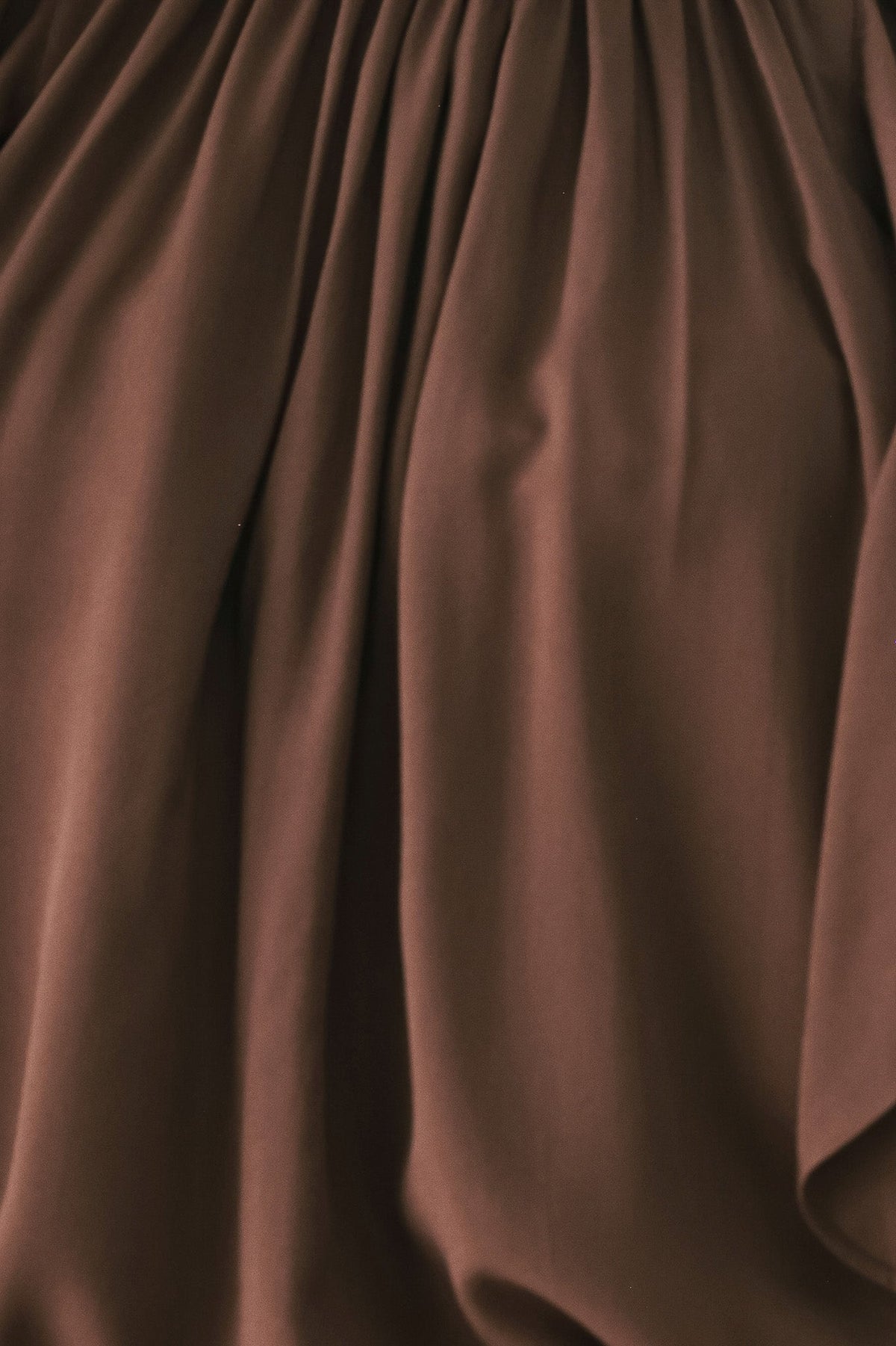 COCOA CASCADE BROWN TIERED-RUFFLE BLOUSE - Flying Tomato - Flyclothing LLC