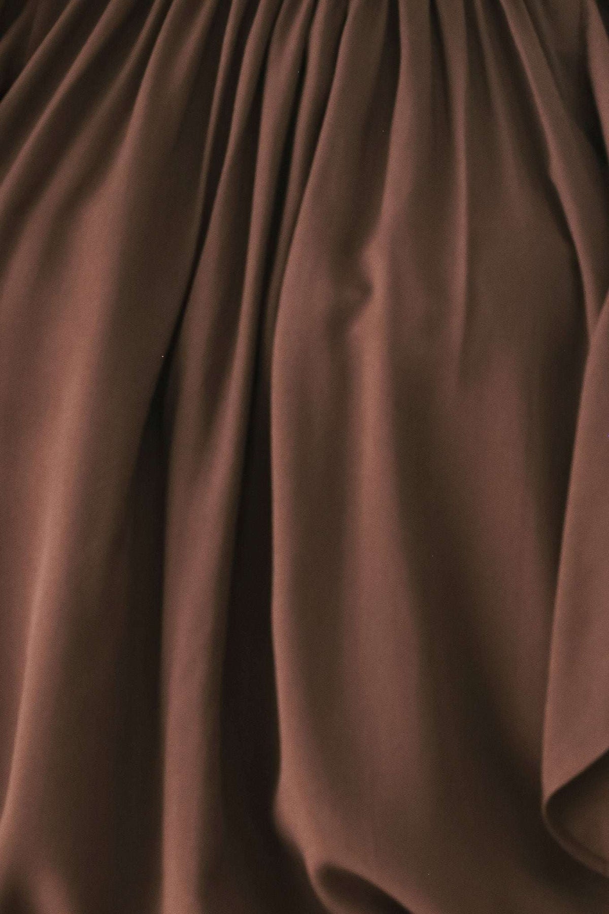 COCOA CASCADE BROWN TIERED-RUFFLE BLOUSE - Flying Tomato - Flyclothing LLC