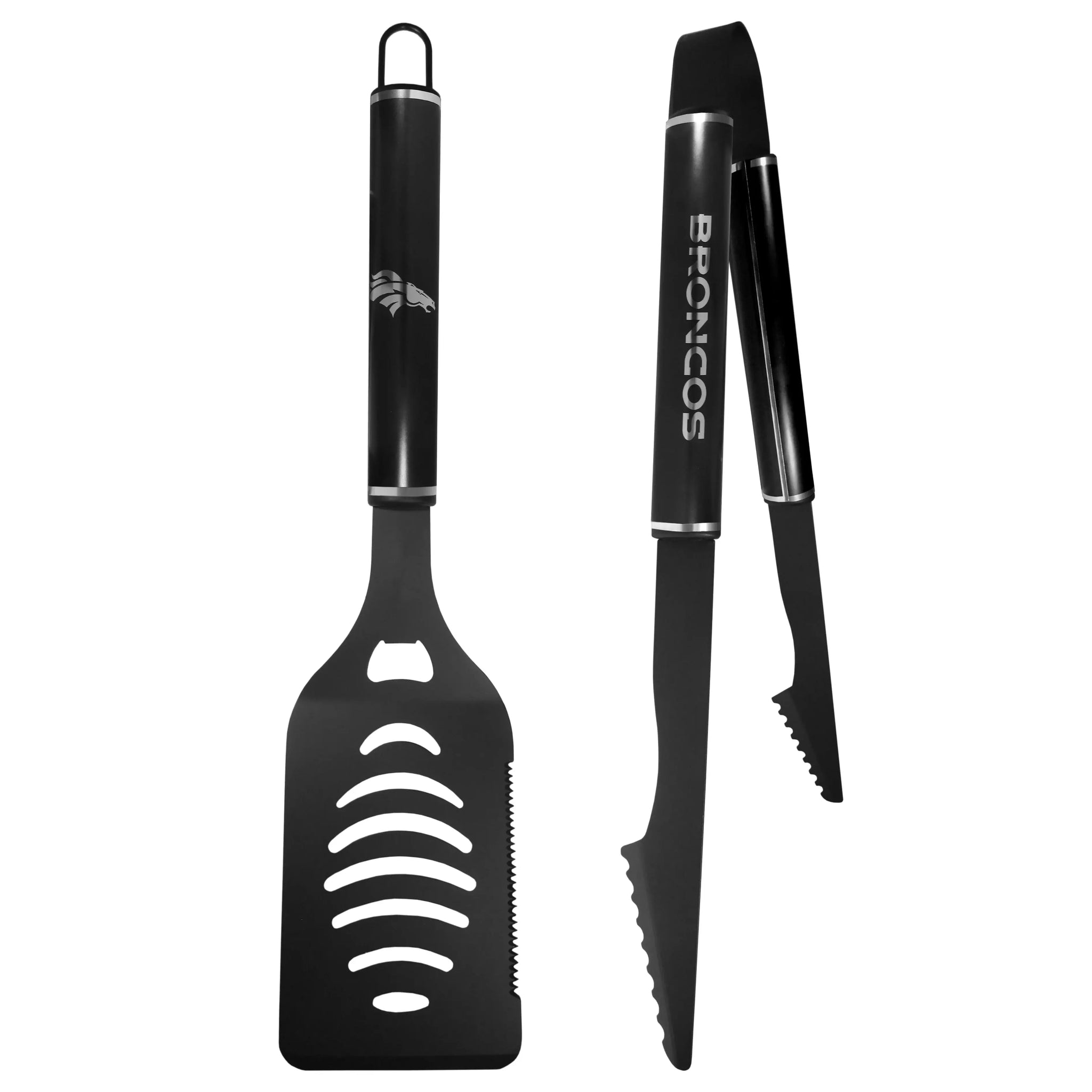 Denver Broncos 2 pc Monochromatic Tailgate BBQ Set - Siskiyou Buckle - Flyclothing LLC