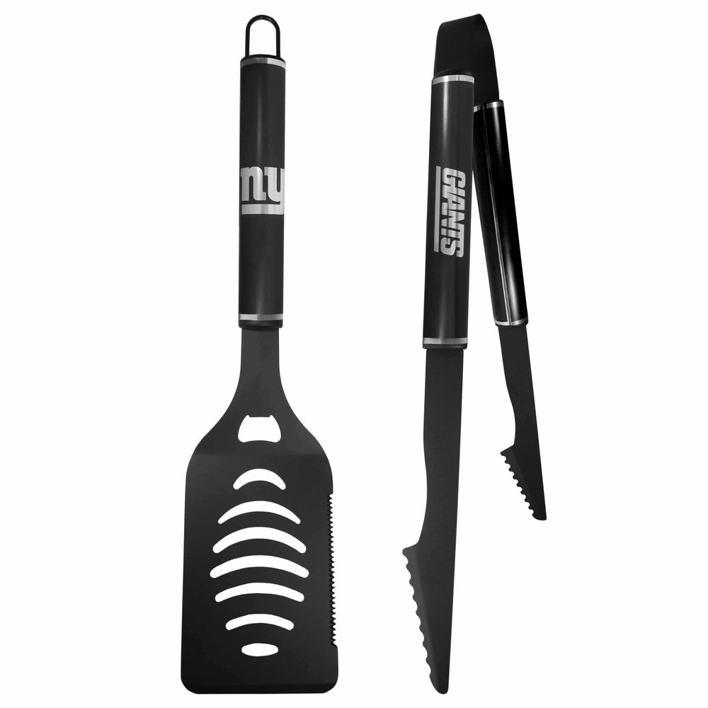 New York Giants 2 pc Monochromatic Tailgate BBQ Set - Siskiyou Buckle - Flyclothing LLC
