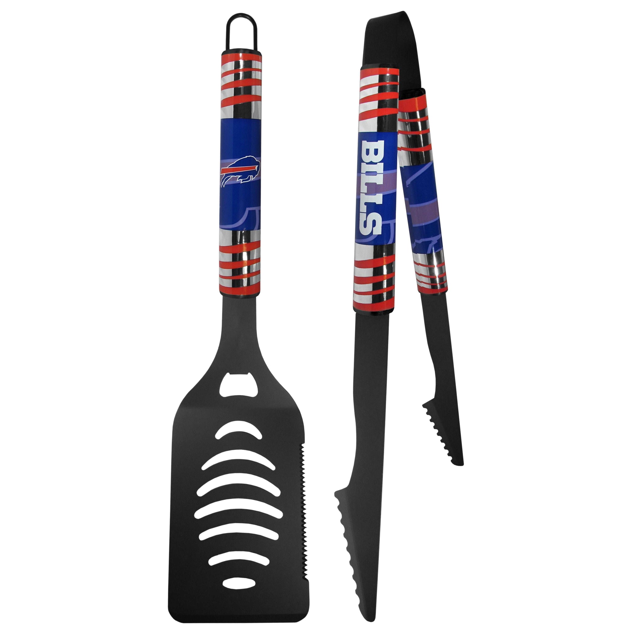 Buffalo Bills 2 pc Black Tailgate BBQ Set - Buffalo Bills - Flyclothing LLC