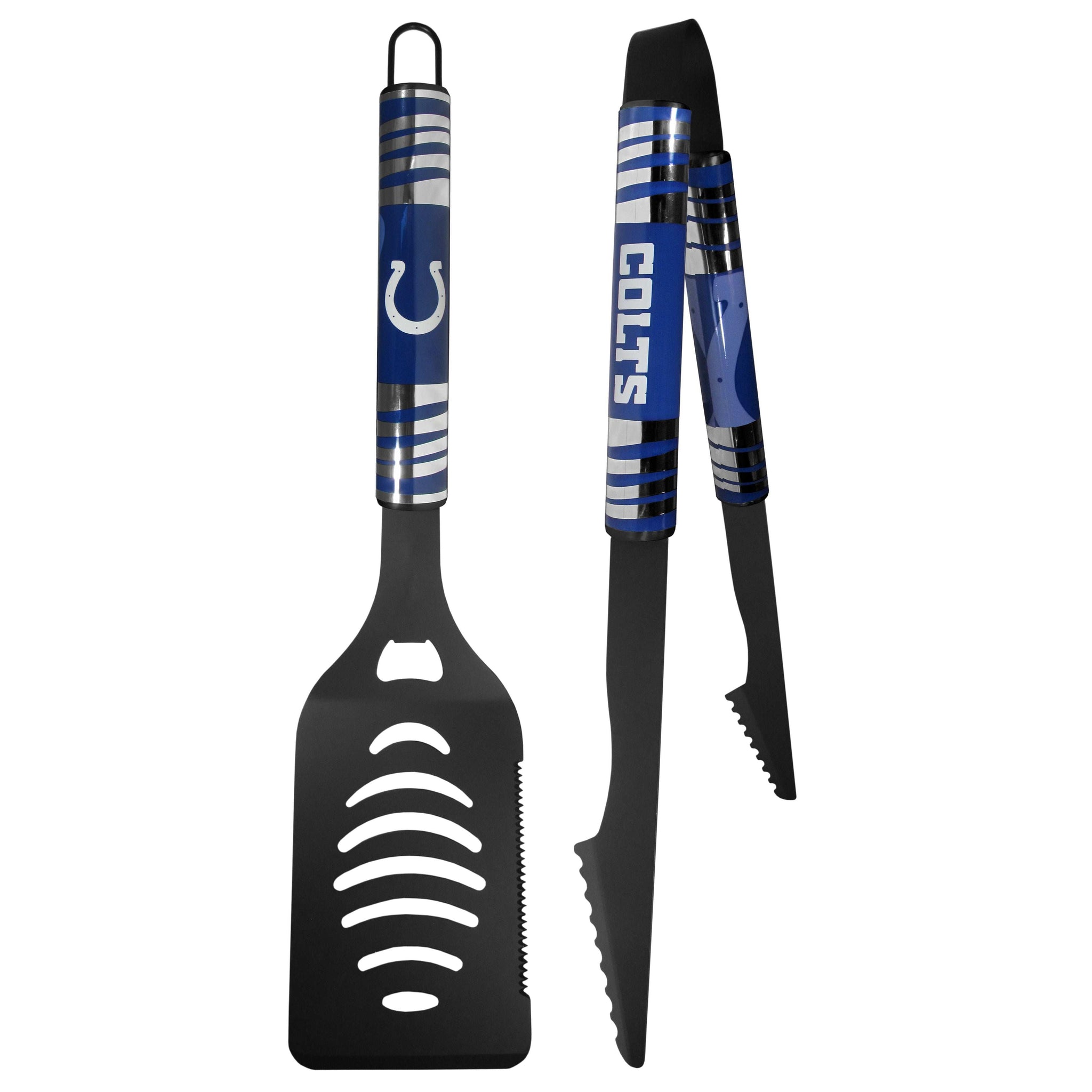 Indianapolis Colts 2 pc Black Tailgate BBQ Set - Indianapolis Colts - Flyclothing LLC