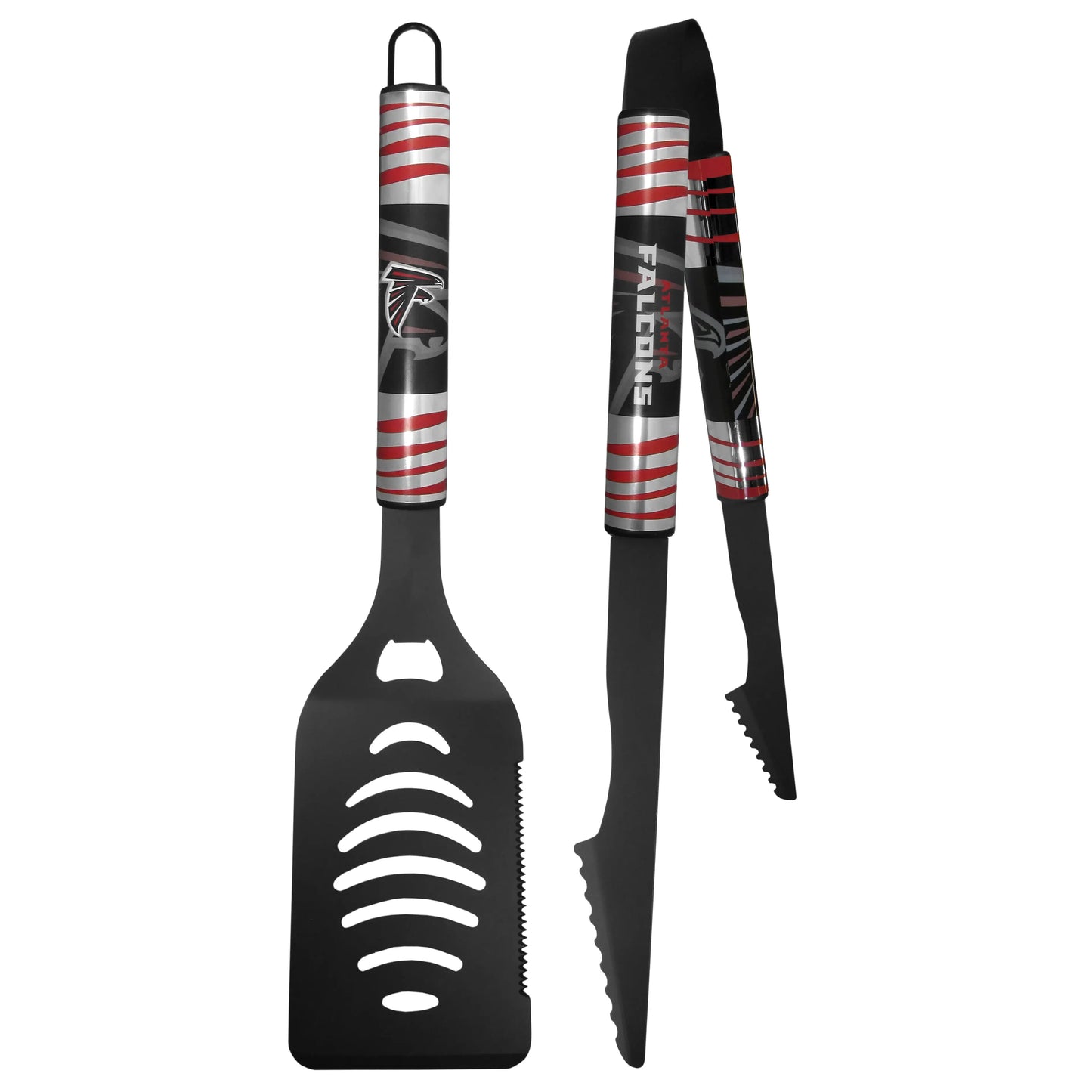 Atlanta Falcons 2 pc Black Tailgate BBQ Set - Atlanta Falcons - Flyclothing LLC