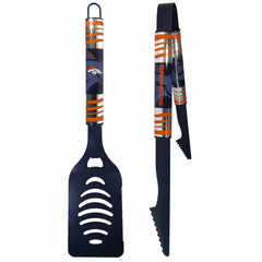 Denver Broncos 2 pc Color Tailgate BBQ Set - Siskiyou Buckle