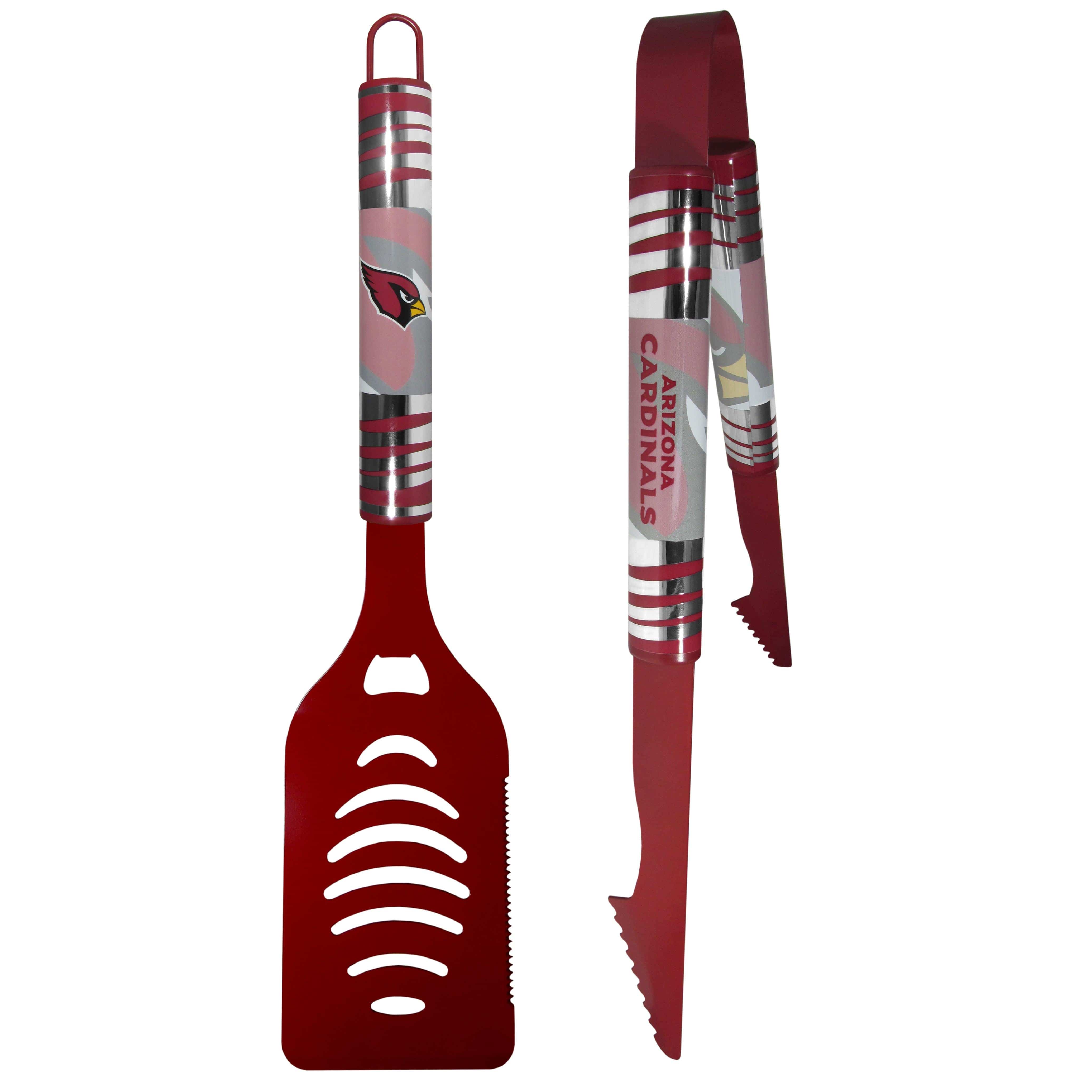 Arizona Cardinals 2 pc Color Tailgate BBQ Set