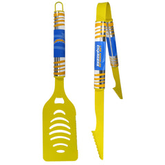 Los Angeles Chargers 2 pc Color Tailgate BBQ Set - Siskiyou Buckle