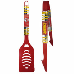 Kansas City Chiefs 2 pc Color Tailgate BBQ Set