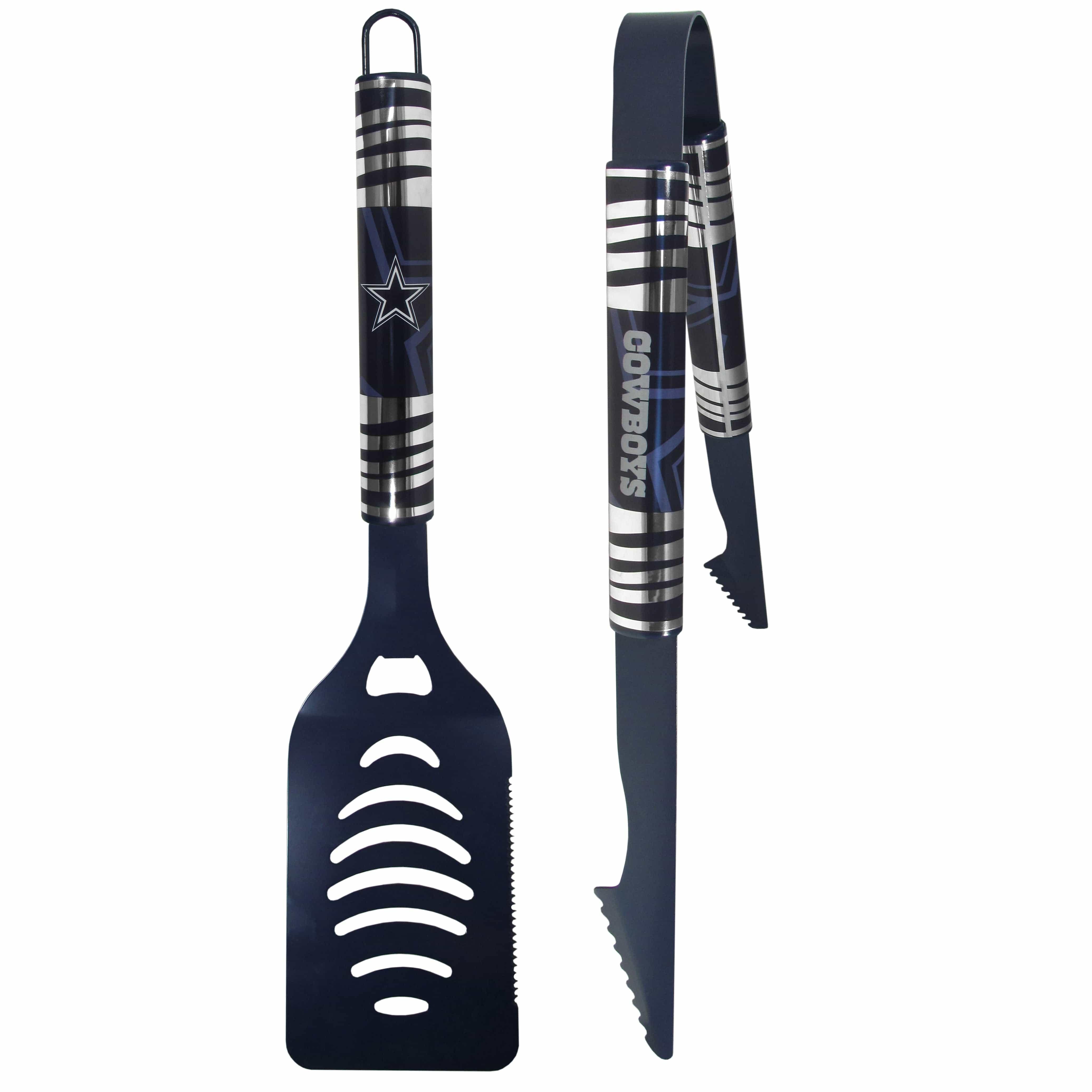 Dallas Cowboys 2 pc Color Tailgate BBQ Set