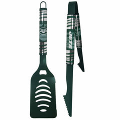 New York Jets 2 pc Color Tailgate BBQ Set