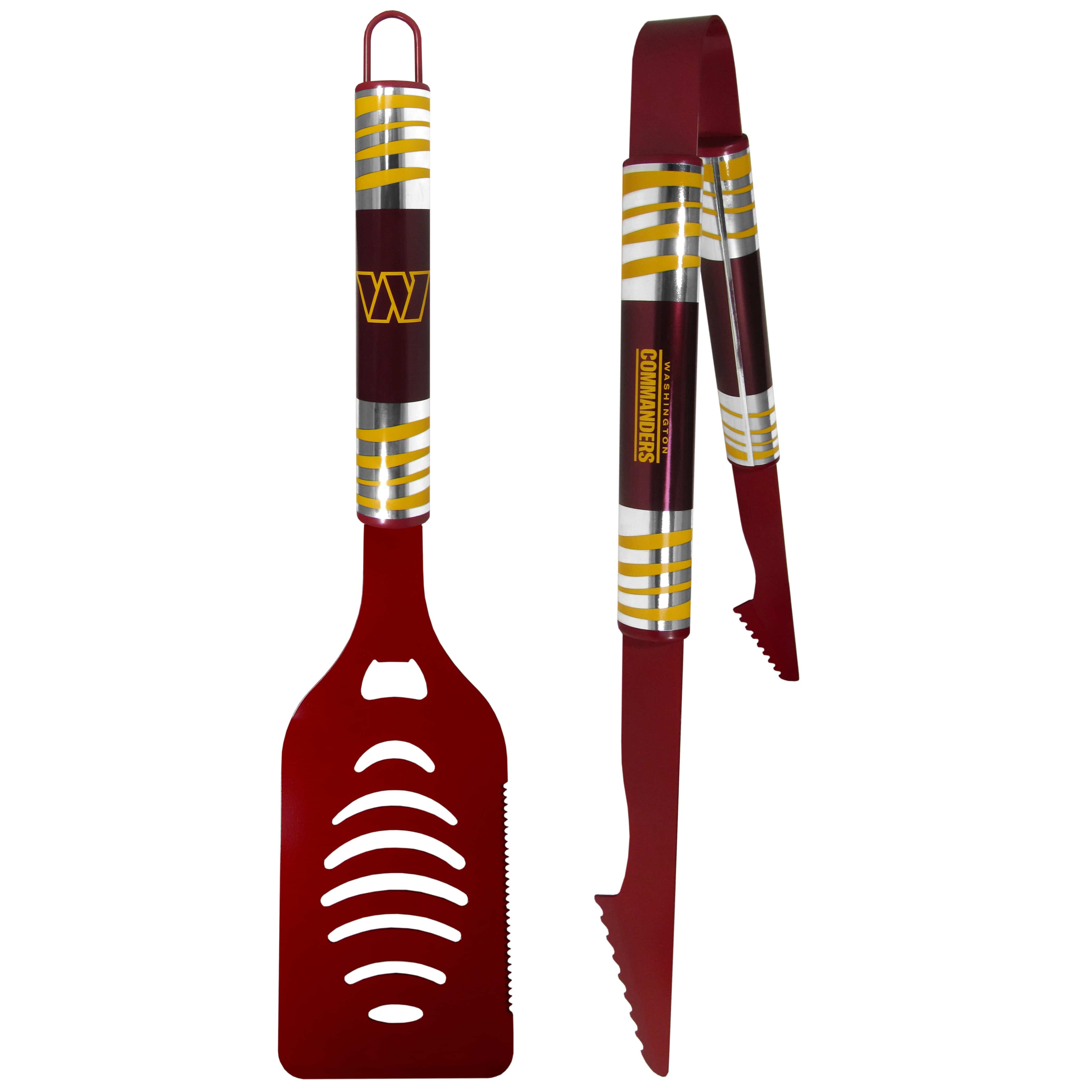 Washington Commanders 2 pc Color Tailgate BBQ Set