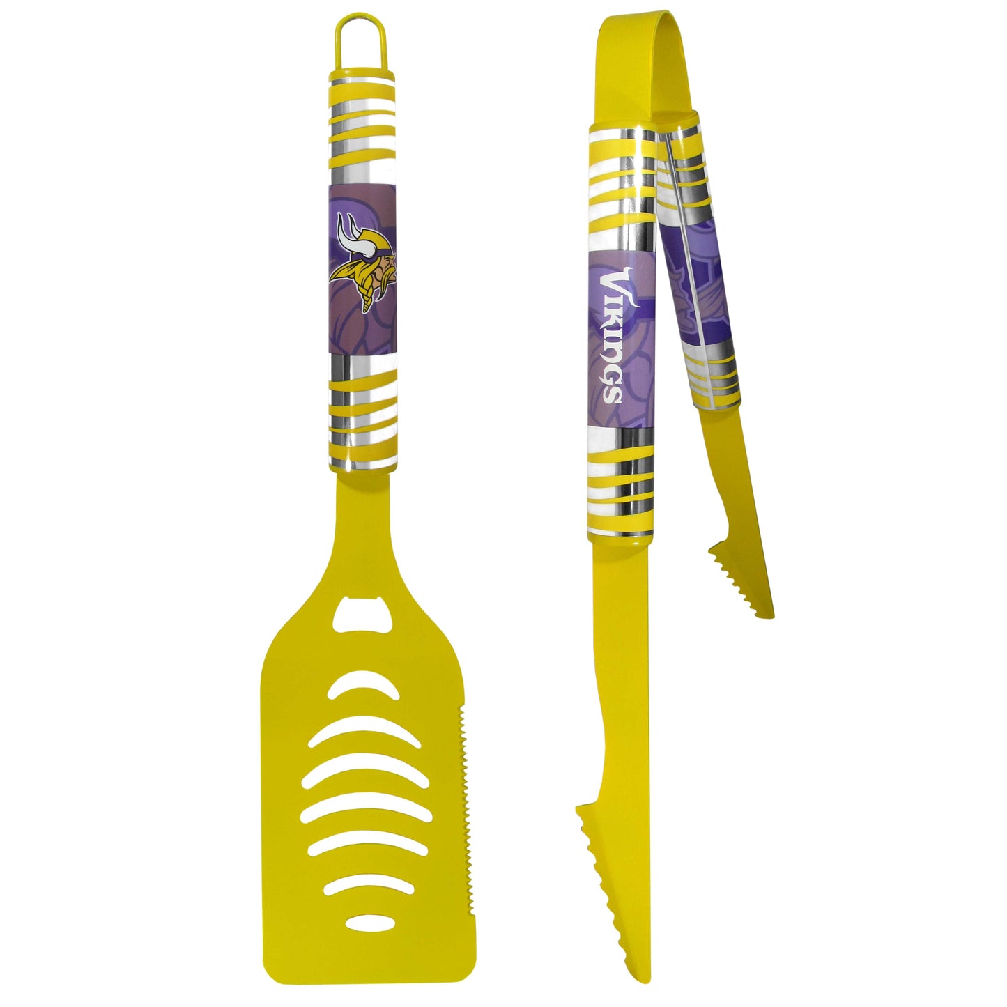 Minnesota Vikings 2 pc Color Tailgate BBQ Set - Siskiyou Buckle - Flyclothing LLC