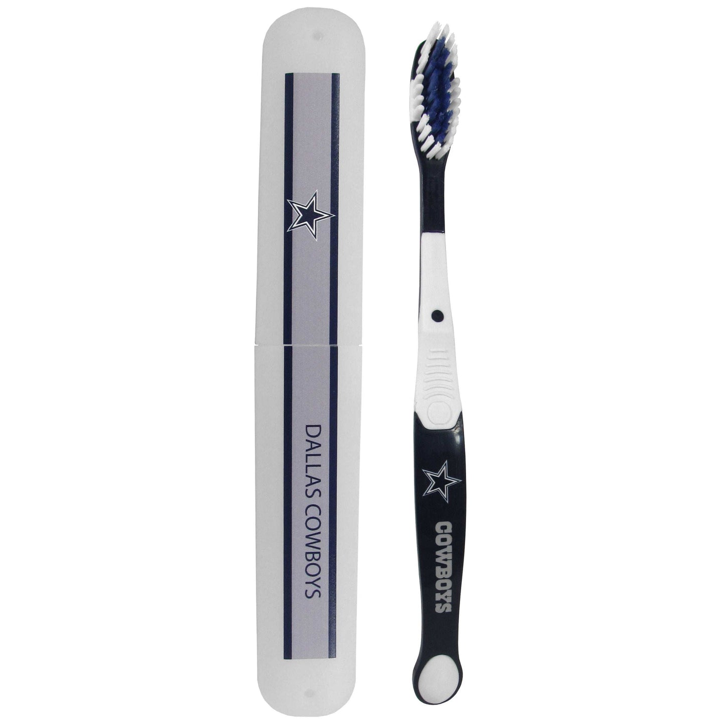 Dallas Cowboys Toothbrush and Travel Case - Dallas Cowboys - Flyclothing LLC