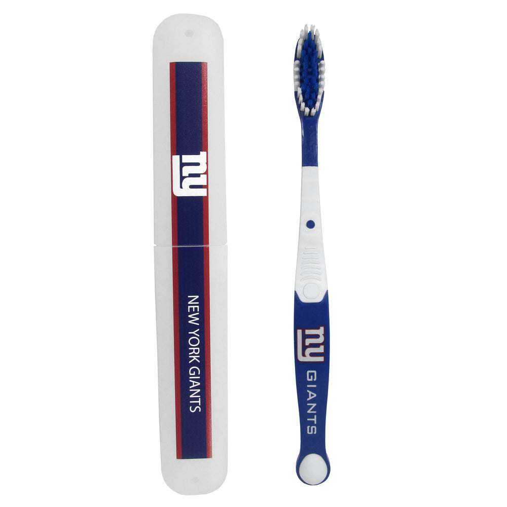 New York Giants Toothbrush and Travel Case - New York Giants