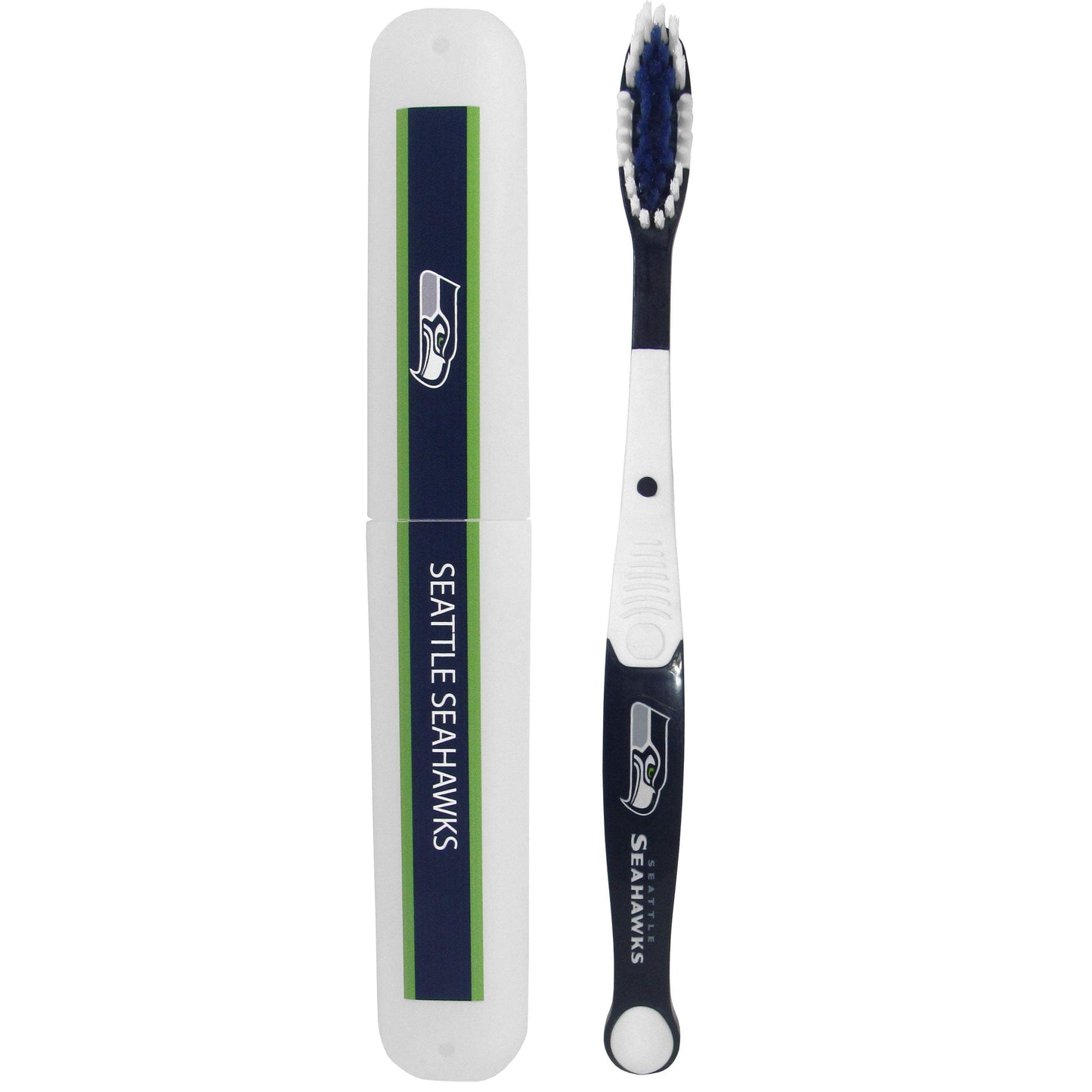Seattle Seahawks Toothbrush and Travel Case - Seattle Seahawks - Flyclothing LLC