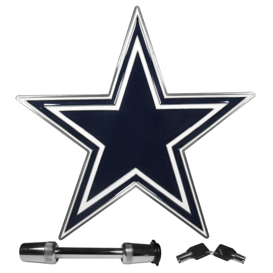 Dallas Cowboys Trailer Hitch with Hitch Lock - Dallas Cowboys