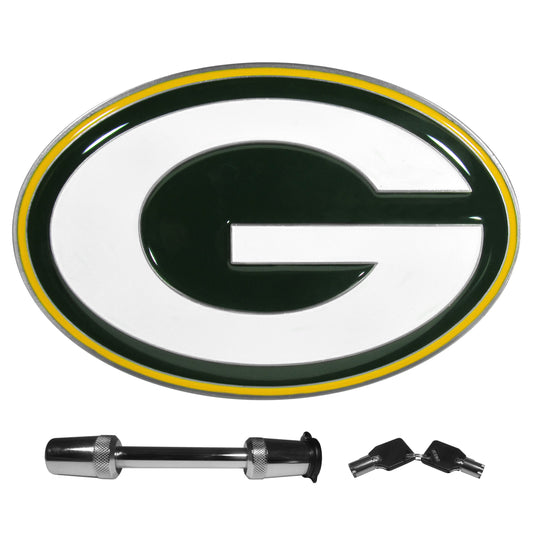 Green Bay Packers Trailer Hitch with Hitch Lock