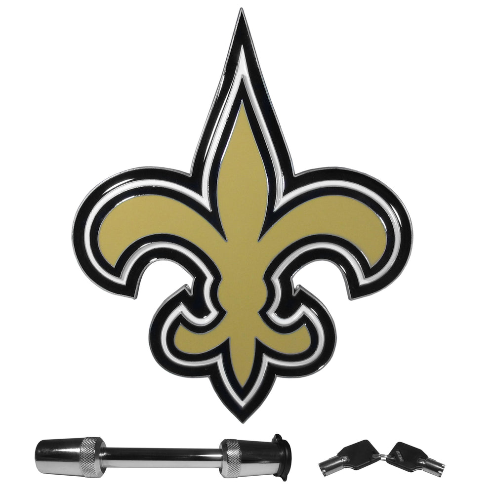 New Orleans Saints Trailer Hitch with Hitch Lock