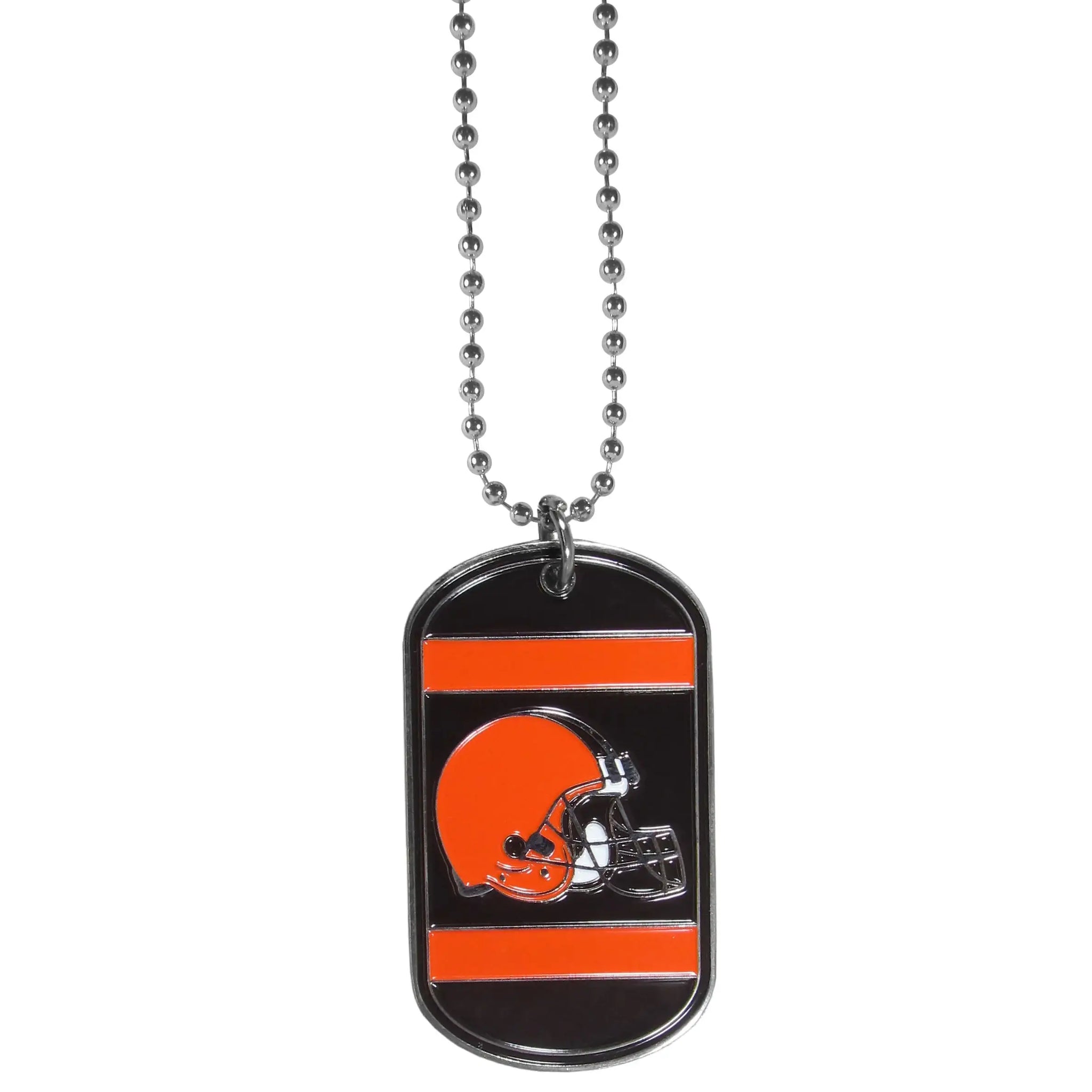 Cleveland Browns Tag Necklace - Cleveland Browns - Flyclothing LLC