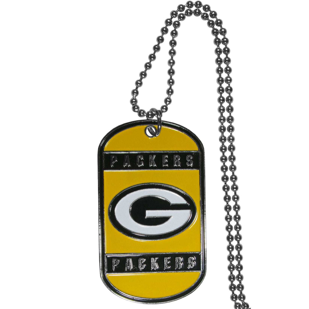 Green Bay Packers Tag Necklace - Green Bay Packers - Flyclothing LLC