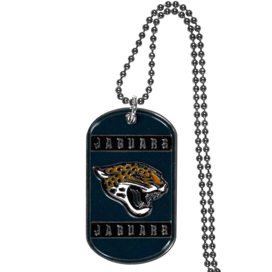 Jacksonville Jaguars Tag Necklace - Jacksonville Jaguars - Flyclothing LLC