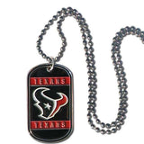 Houston Texans Tag Necklace - Houston Texans - Flyclothing LLC