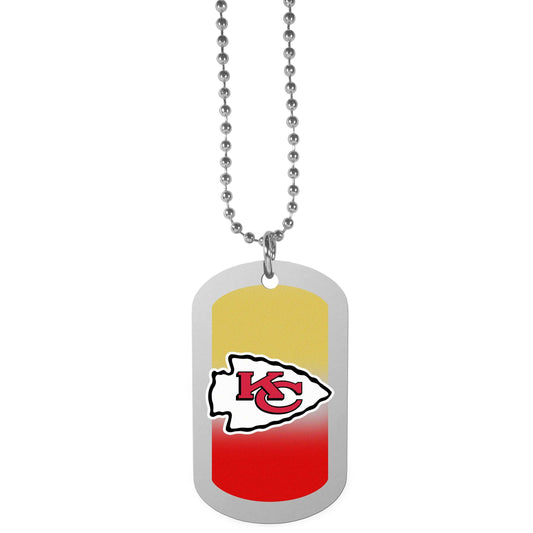 Kansas City Chiefs Team Tag Necklace - Kansas City Chiefs - Flyclothing LLC