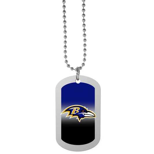 Baltimore Ravens Team Tag Necklace - Baltimore Ravens - Flyclothing LLC