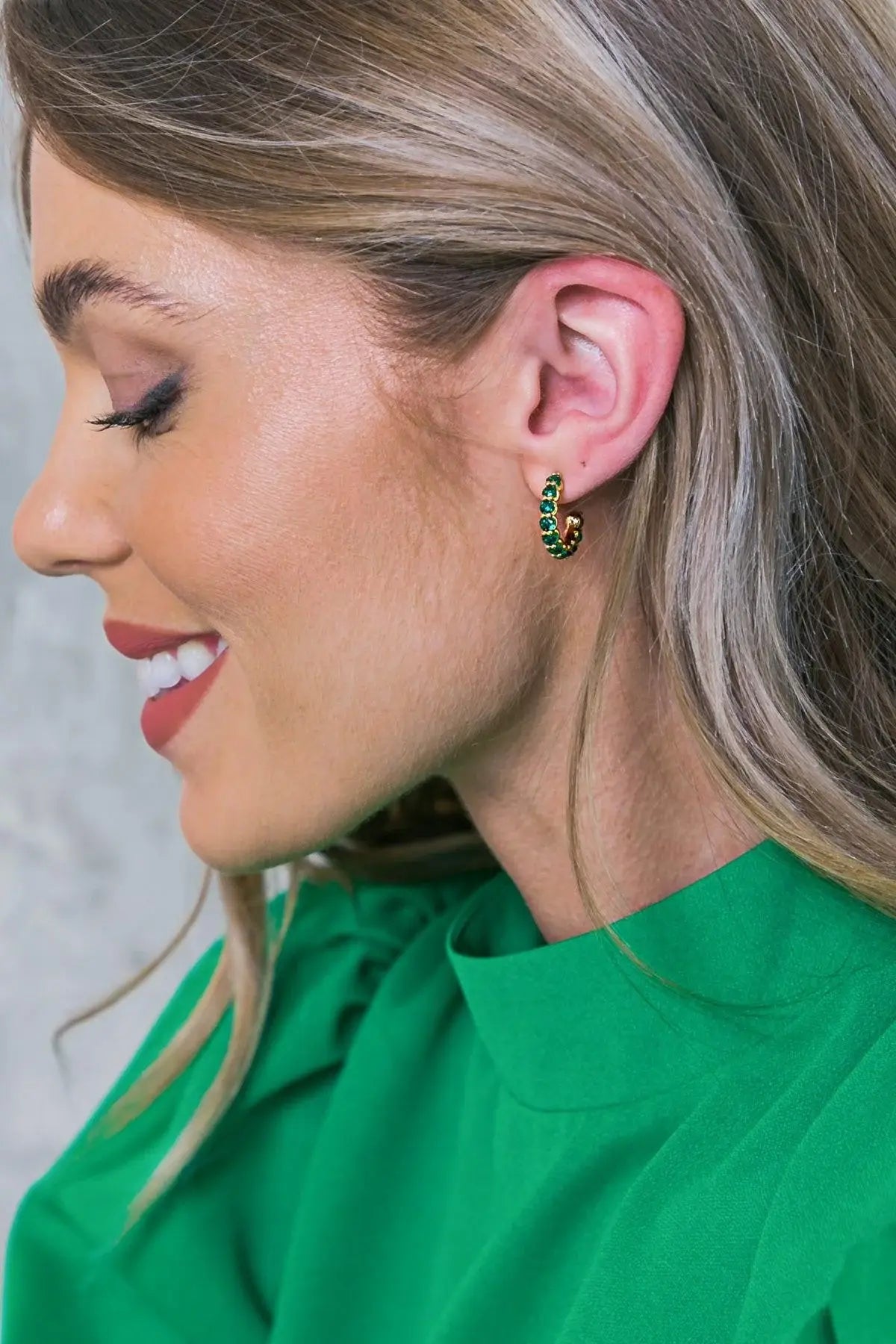 RUBY HOOP EARRINGS - Flying Tomato - Flyclothing LLC