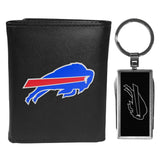 Buffalo Bills Tri-fold Wallet & Multitool Key Chain Black
