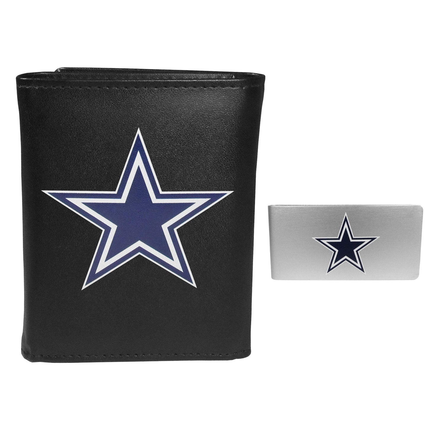 Dallas Cowboys Tri-fold Wallet & Money Clip - Dallas Cowboys - Flyclothing LLC
