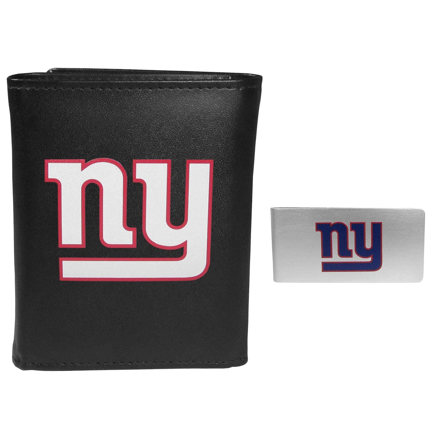 New York Giants Tri-fold Wallet & Money Clip - New York Giants - Flyclothing LLC