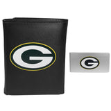 Green Bay Packers Tri-fold Wallet & Money Clip - Green Bay Packers