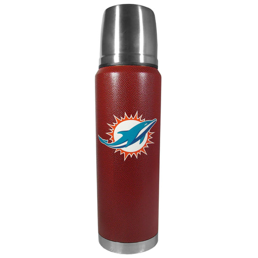 Miami Dolphins Football Texture Thermos - Miami Dolphins - Flyclothing LLC