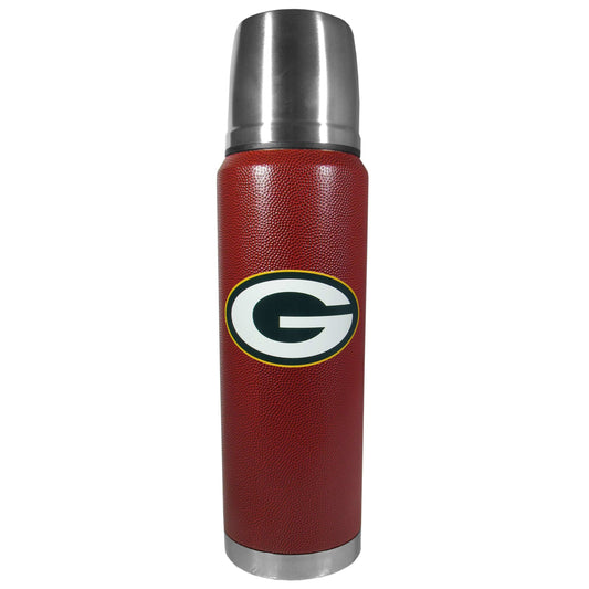 Green Bay Packers Football Texture Thermos - Green Bay Packers - Flyclothing LLC