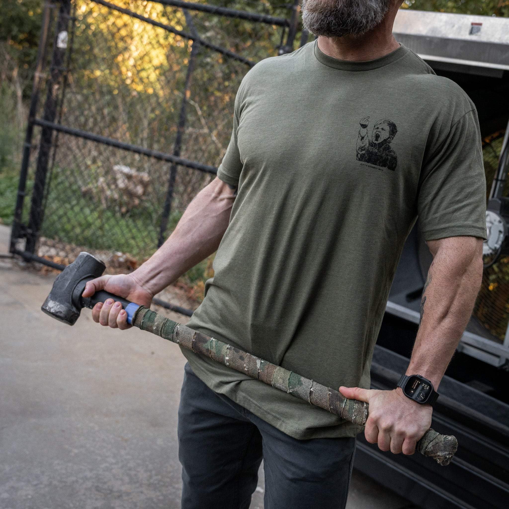 F*ck The Left Men's T-Shirt - DIRTY COWBOY USA - Flyclothing LLC