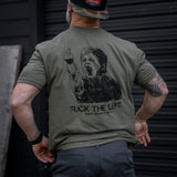 F*ck The Left Men's T-Shirt - DIRTY COWBOY USA - Flyclothing LLC